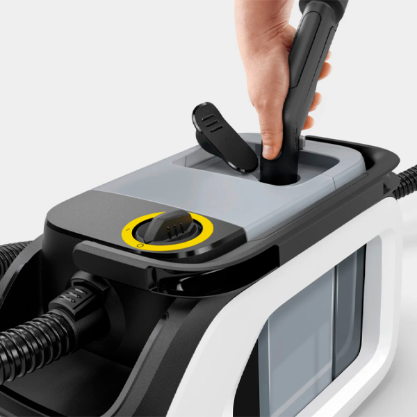 Моющий пылесос KARCHER SE3 Compact Home Floor + Detergent Черный 500 Вт | Влажная | Контейнер | 1.7 л photo 3