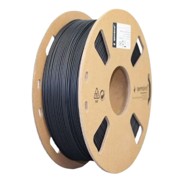 Филамент Gembird 3DP-PLA-01-MTBK Черный  photo 1