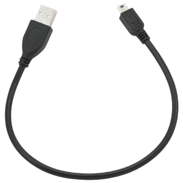 Кабель данных Gembird CCP-USB2-AM5P-1 USB Type-A / mini USB Черный  photo 3