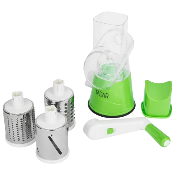 Тёрка Tadar Multi Grater 3in1 Зеленый Многофункциональная / Нержавеющая сталь photo 5
