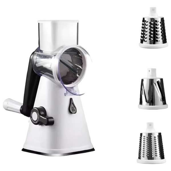 Răzătoare 4Life Vegetable Cutter White Multifuncțională / Oțel inoxidabil photo 1