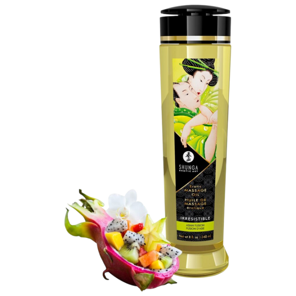 Ulei pentru masaj Shunga Irresisti Fructul pasiunii 0.24l  photo 1