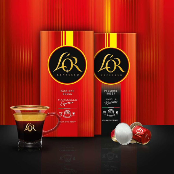 Cafea L'OR Passione Rossa Imola Ristretto 52 g Capsule photo 7