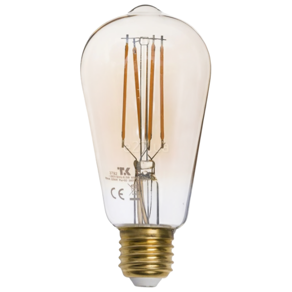 Bec LED TK Lighting TK-3792  E27 | 6.5 W | Yellow photo 1