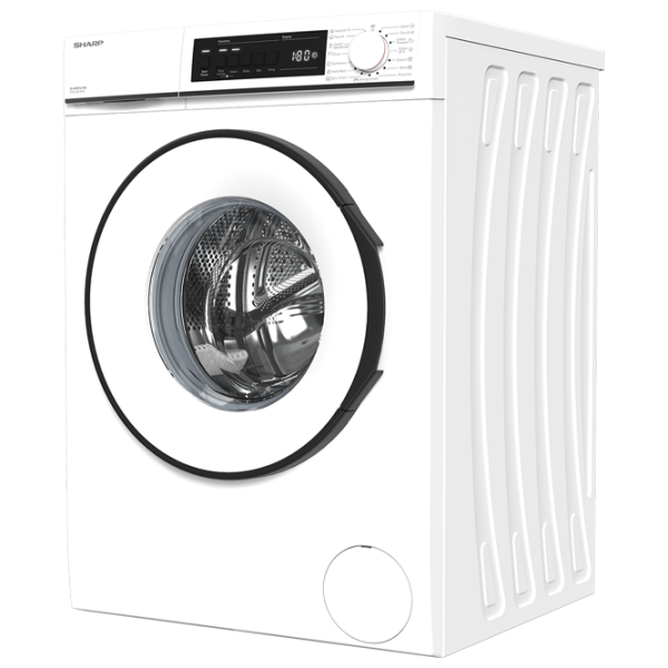 Mașină de spălat SHARP ES-NFB9141WD-EE White 9 kg, 1400 rpm, D photo 2