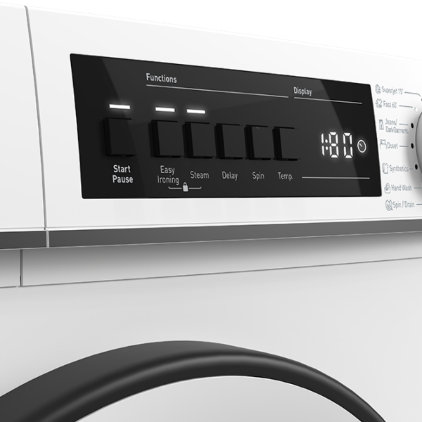 Mașină de spălat SHARP ES-NFB9141WD-EE White 9 kg, 1400 rpm, D photo 7