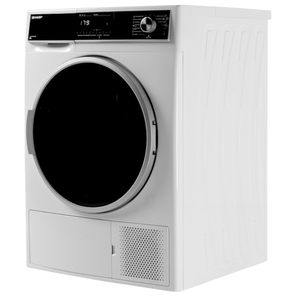 Mașină de uscat rufe SHARP KDHHH8S7GW2EE White 8 kg, A++ photo 2