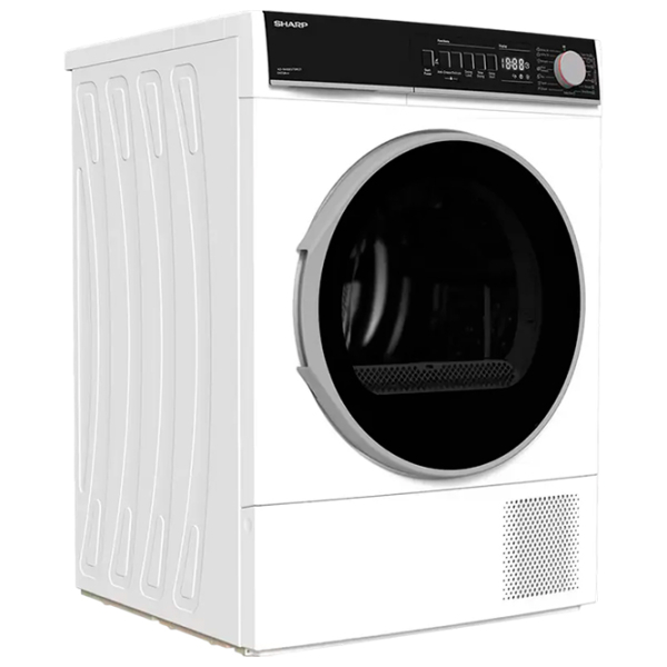 Mașină de uscat rufe SHARP KDNHB8S7GW21EE White 8 kg, A++ photo 2
