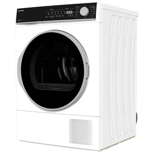 Mașină de uscat rufe SHARP KDNHB8S7GW21EE White 8 kg, A++ photo 4