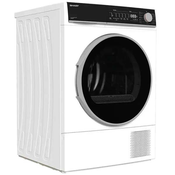 Mașină de uscat rufe SHARP KDNHH0S7GW21EE White 10 kg, A++ photo 2