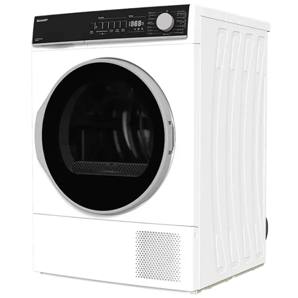 Mașină de uscat rufe SHARP KDNHH0S7GW21EE White 10 kg, A++ photo 3