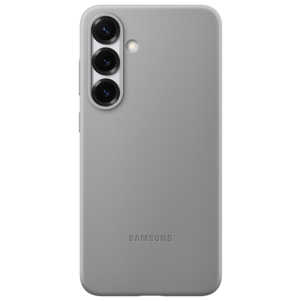 Husă pentru smartphone Samsung Galaxy S25 Plus 5G (Kindsuit) Gray Samsung, Piele ecologică , Back