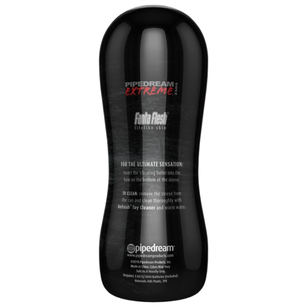 Мастурбатор PDX Elite Pussy Vibrating Stroker Бежевый  photo 3