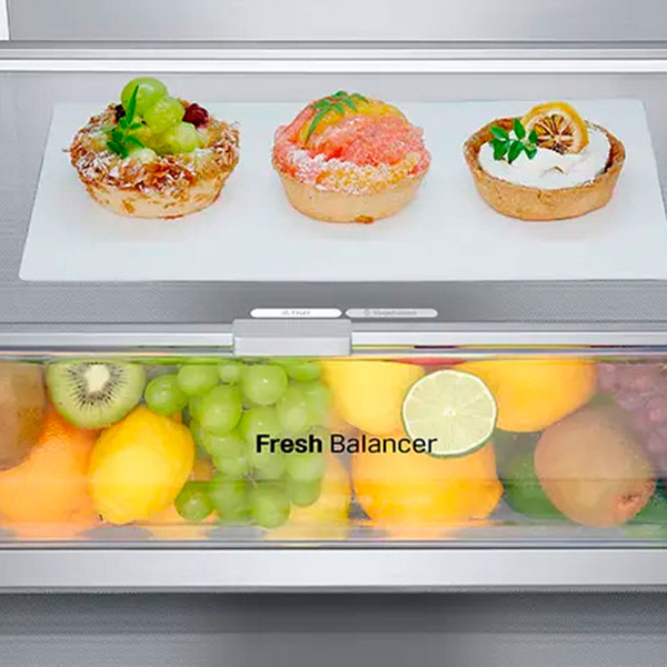 Frigider LG GBV7280BPY Inox 277l / No Frost, 110l / No Frost, B photo 9
