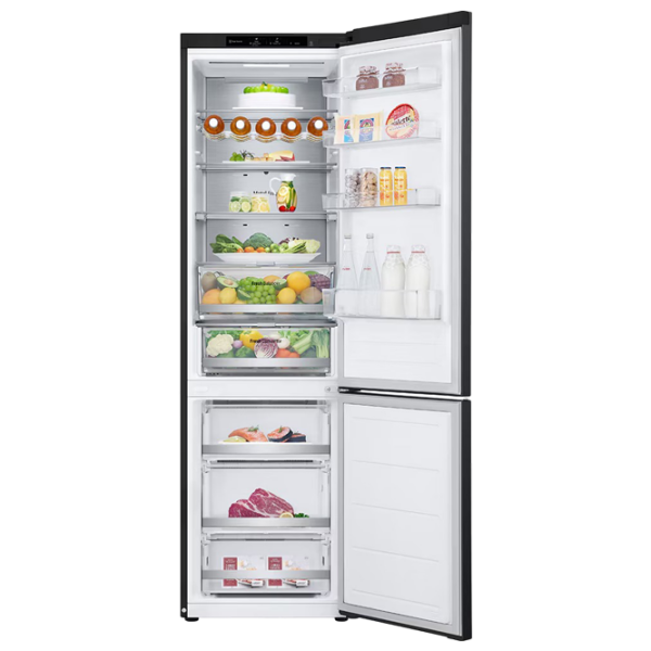 Frigider LG GBV7280BEV Black 277l / No Frost, 110l / No Frost, B photo 6