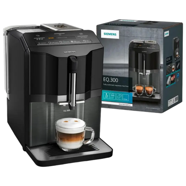 Aparat de cafea Siemens TI355209RW Black 1300 W, 1.4 l, Boiler photo 2