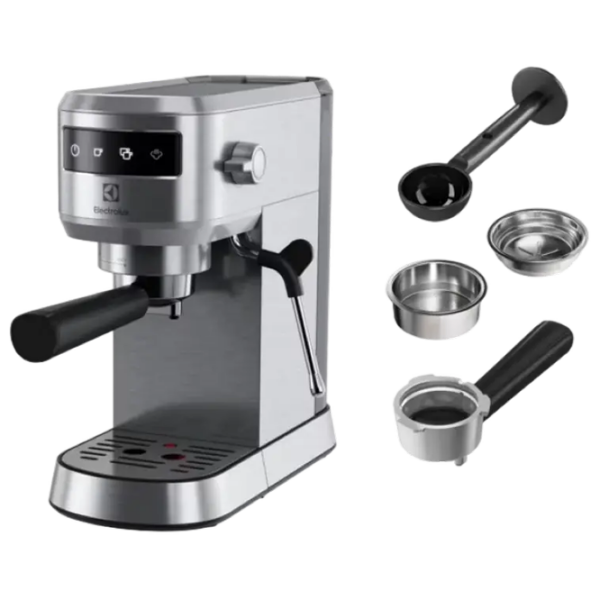 Кофеварка Electrolux E6EC1-6ST Серебряный 1450 Вт, 1 л, Бойлер photo 4
