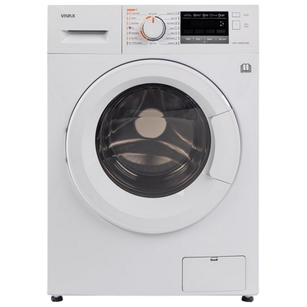 Mașină de spălat cu uscător Vivax WDF-1408D616BS White 8 kg, 1400 rpm, E photo 1