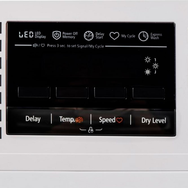 Mașină de spălat cu uscător Vivax WDF-1408D616BS White 8 kg, 1400 rpm, E photo 5