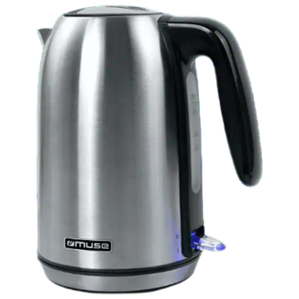 Ceainic electric Muse MS-015 BS Inox 2200 W, 1.7l, Material interior:  photo 1