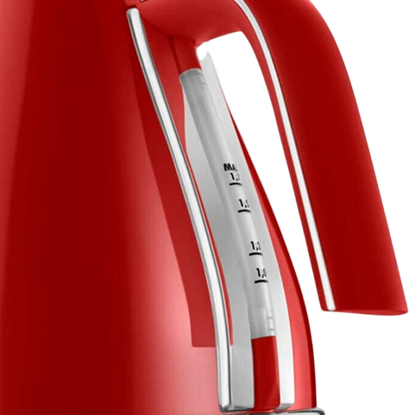 Ceainic electric DeLonghi KBOC 2001 R Red 2000 W, 1.7l, Material interior: Inox photo 5