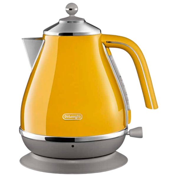 Ceainic electric DeLonghi KBOC 2001 Y Yellow 2000 W, 1.7l, Material interior: Inox photo 1
