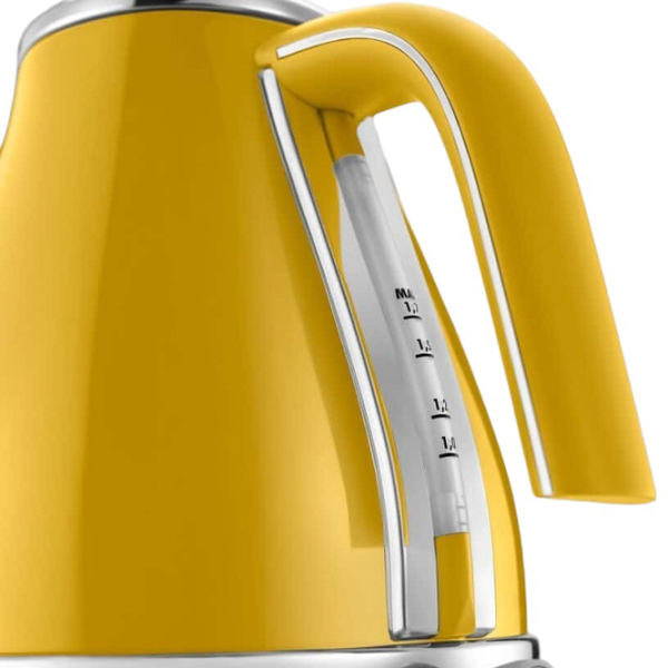 Ceainic electric DeLonghi KBOC 2001 Y Yellow 2000 W, 1.7l, Material interior: Inox photo 4