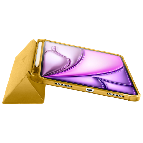 Husă pentru tabletă Apple iPad Air Yellow Cellularline, 11", Piele artificială photo 4