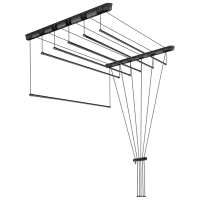 Uscător de rufe Sepio 8417 Black Lungimea firului de rufe: 11.4 m