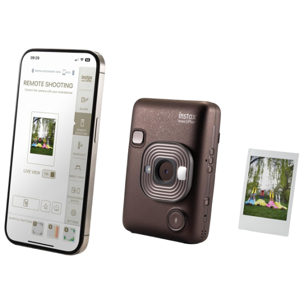 Cameră Foto Instant FujiFilm Mini LiPlay + Bronze CMOS, 5 MP, f/2.0 photo 5