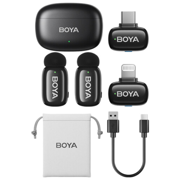 Microfon Boya Mini-12 Black  photo 9