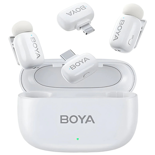 Microfon Boya Mini-12 White  photo 1