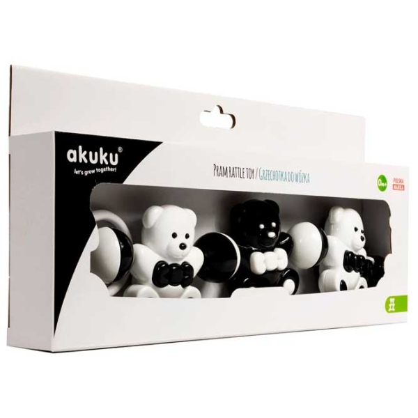 Игрушка для колясок и кроваток Akuku A0468 Белый 0+ photo 2