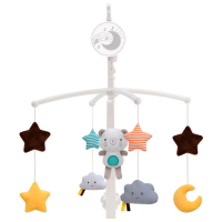 Игрушка для колясок и кроваток BaliBazoo Moni Dreamy Разноцветный 0+