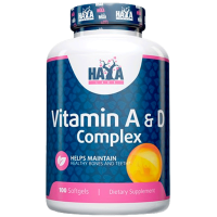 Витамины и минералы Haya Labs Vitamin A & D Complex 854822007675  100 капсул