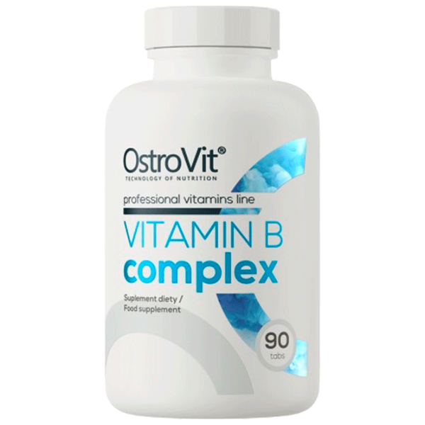 Витамины и минералы OstroVit B complex 5902232610949 90  photo 1