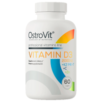 Vitamine și minerale OstroVit Vitamin D3 2000+K2 MK7+VC+Zinc 5903933900407  60
