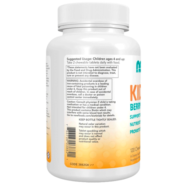 Vitamine și minerale Now Foods KID VITS 733739038821  120 photo 4
