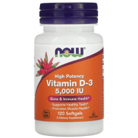 Vitamine și minerale Now Foods Vitamin D-3 733739003720  120