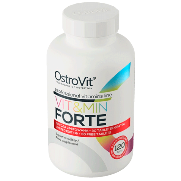 Vitamine și minerale OstroVit Vit&Min FORTE 5903246220292 120  photo 2
