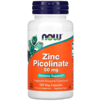 Vitamine și minerale Now Foods Zinc Picolinate 733739015525 120