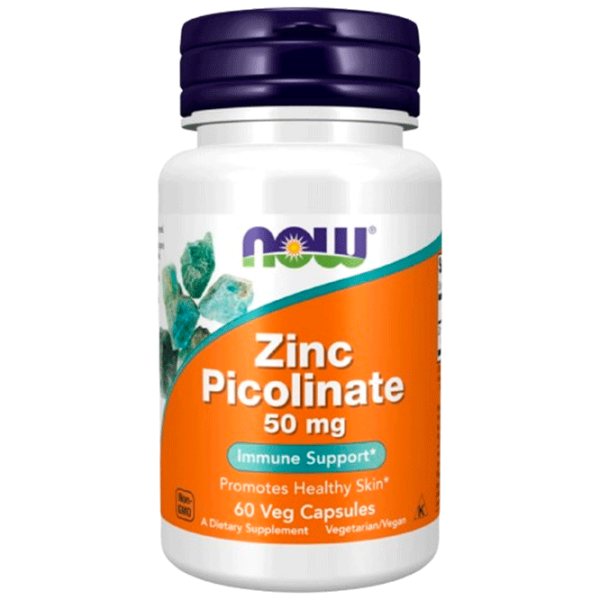 Vitamine și minerale Now Foods Zinc Picolinate 733739015501  60 photo 1