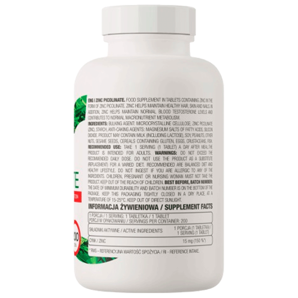Vitamine și minerale OstroVit Zinc Picolinate 5903246226683 200  photo 3