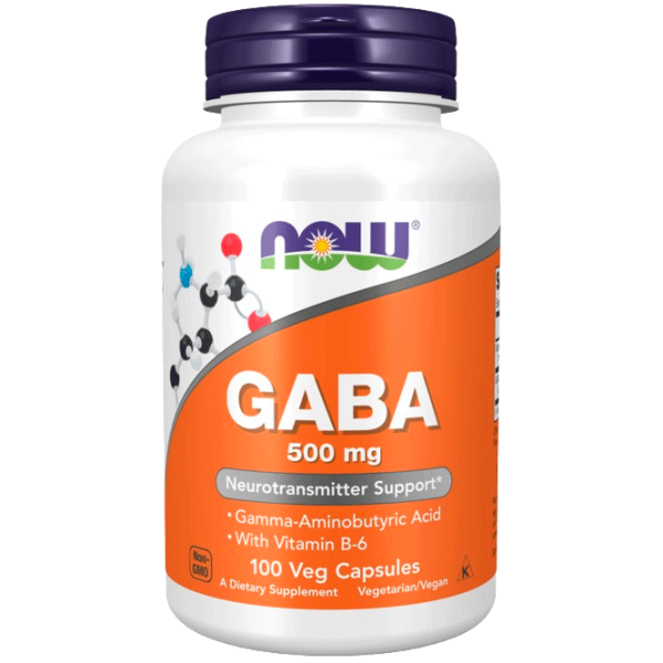 Vitamine și minerale Now Foods Gaba 733739000873  100 capsule photo 1