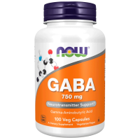 Vitamine și minerale Now Foods Gaba 733739000897  100 capsule