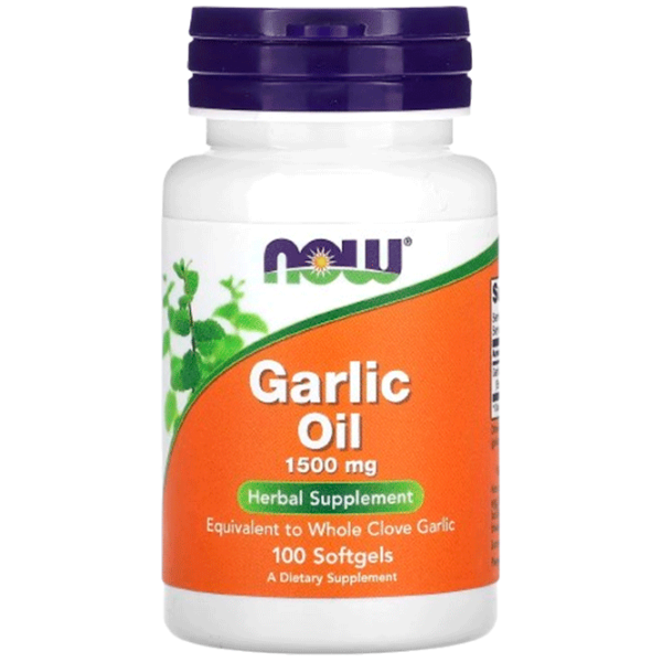 Vitamine și minerale Now Foods GARLIC OIL 733739017901  100 capsule photo 1