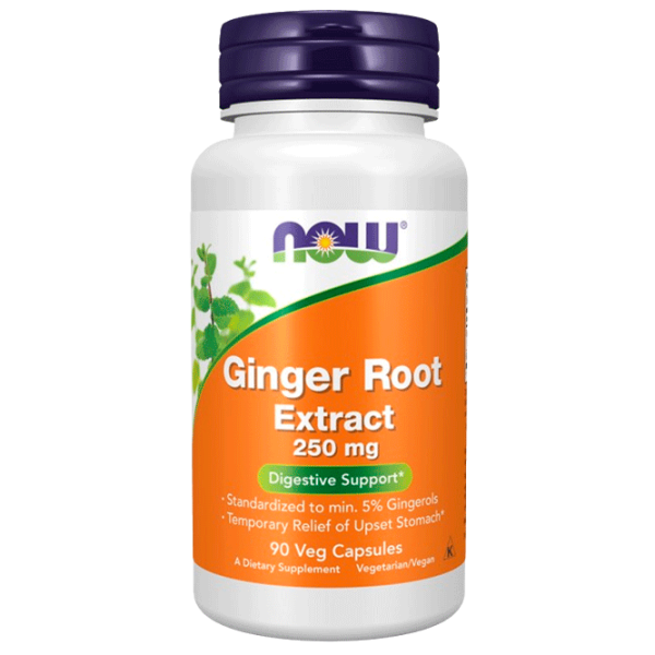 Vitamine și minerale Now Foods Ginger Root Extract 733739046895  90 capsule photo 1