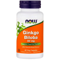 Vitamine și minerale Now Foods Ginkgo Biloba 733739046864  60