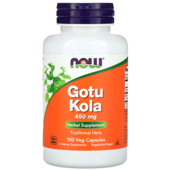 Vitamine și minerale Now Foods GOTU KOLA 733739047007  100 capsule photo 1