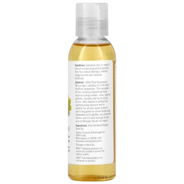Витамины и минералы Now Foods GRAPESEED OIL 733739077059   photo 2